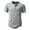 Gray, variant on WREESH Men's Solid Color Henley Pullover Casual Short Sleeve Summer T-Shirt Wine