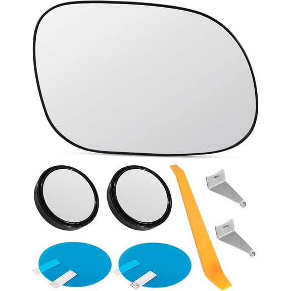 Aniceparthy 87621B2510 Passenger Side Right Heated Mirror Glass Fit for Kia Soul 2014 2015 2016 2017 2018 2019,Replace 87621B2000 87621B2500