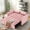 Pink, variant on Bonzy Home Convertible Velvet Loveseat Sofa Bed with Adjustable Backrest, Black