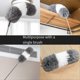 thumbnail image 4 of microfiber duster, retractable crevice dusting tool, Gray+white, 4 of 5
