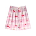 thumbnail image 4 of Nwiuh Girls Pajamas Set Toddler Kids Sleepwear Cute Top and Cozy Bottom Short Pajama Set (Light Pink, 1-2 Years), 4 of 5