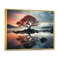 thumbnail image 2 of Designart "Celestial Reflections Sky Photo" landscapes Floater Framed Canvas Wall Art, 2 of 7
