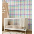 thumbnail image 4 of S4Sassy Plaid Check Wallpaper - Green Wall Covering, 25" x 120" Self-Adhesive Vinyl Walls Paper, Walls Wrap, Easy DIY Wall Covering For Kids Bedroom, Kids room wall decor, Playroom Wallpaper, 4 of 7