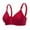 Red, variant on Pretty Comy Women's Plus Size Full Coverage Non Padded Comfort Cotton Wirefree Bra