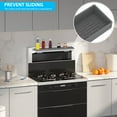 thumbnail image 4 of Magnetic Stove Top Shelf 30inch Length Silicone Over Stove Spice Rack Heat Insulated Kitchen Storage Solution, 4 of 8