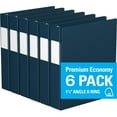 thumbnail image 1 of Davis Group, Premium Economy, D Ring, Binder, 6 Pack, 1.5", 1 of 3