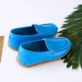 thumbnail image 6 of Ediodpoh Toddler Little Kid Boys Girls Soft Slip on Loafers Dress Flat Shoes Boat Shoes Casual Shoes Blue 30, 6 of 7