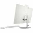 thumbnail image 4 of HP 24-cr0047c 23.8" Full HD All-in-One Desktop Computer, Intel Core i5-1334U 1.3GHz, 8GB RAM, 512GB SSD, Windows 11 Home, Shell White, 4 of 8