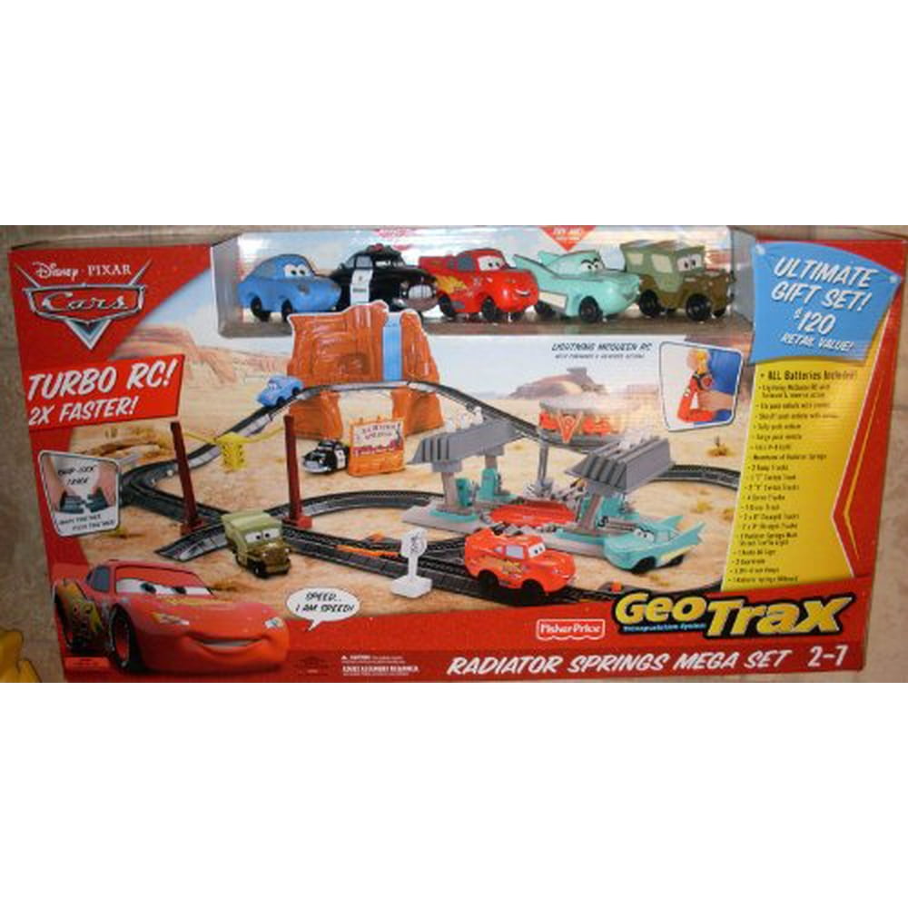 Fisher-Price GeoTrax Disney Pixar CARS Mega Set - Walmart.com - Walmart.com
