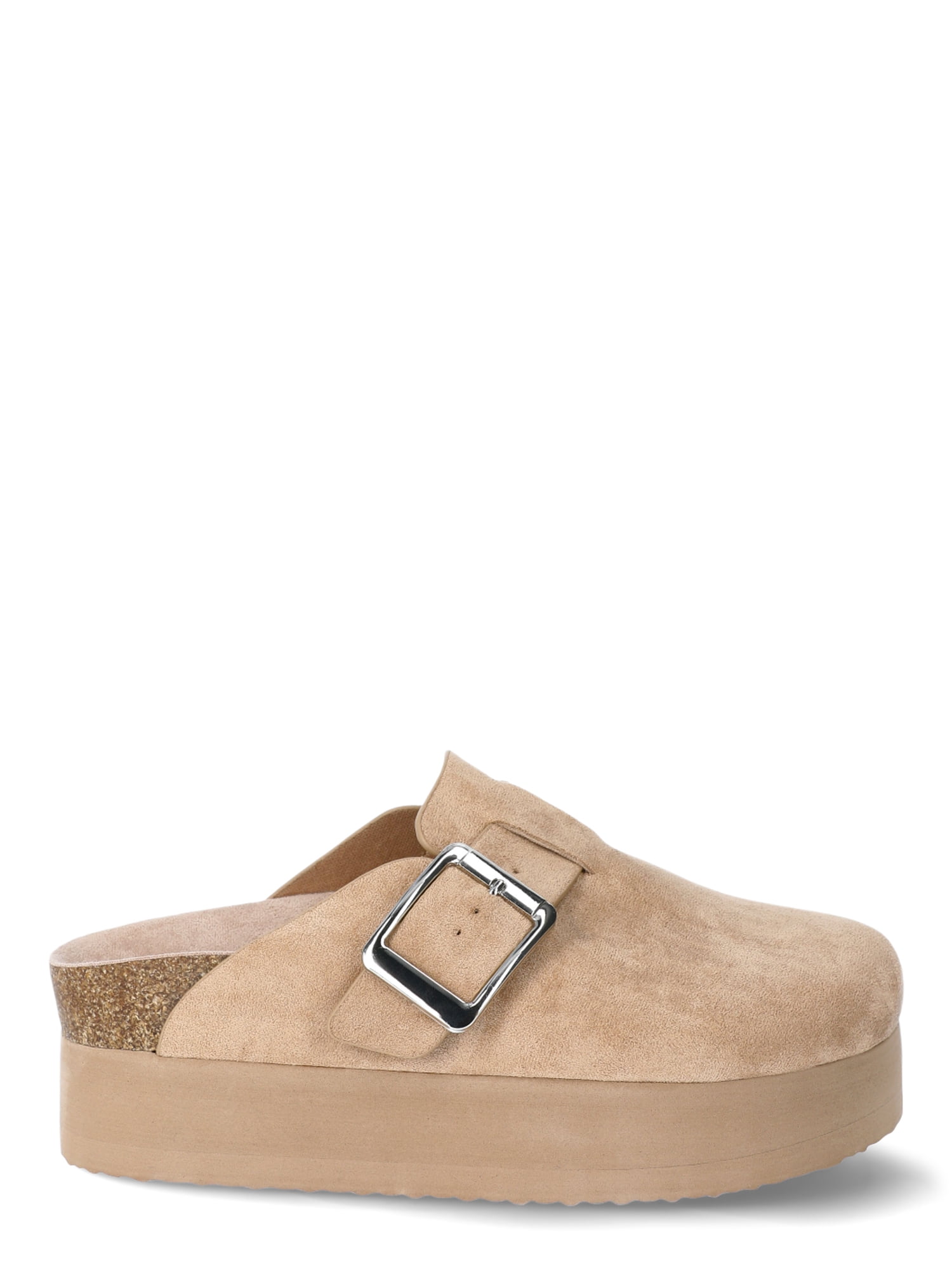 Madden NYC Women's Buckle Platform Clogs