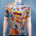thumbnail image 4 of Maillot de ciclismo para hombre del equipo Comics, maillot de ciclismo de montaña, maillot de descenso, ropa de ciclismo de montaña Tricota de alta calidad para equipos profesionales, 4 of 5