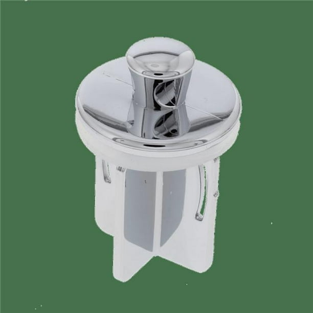 Howard Berger RVP128 Push & Pull Drain Stopper, Polished Chrome