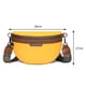 thumbnail image 2 of Riñoneras De Cuero Bolsa de cintura de cuero de PU Diseñador de paquete de pecho femenino de moda para ir de compras (caqui) Sywqhk Para Estrenar, 2 of 7