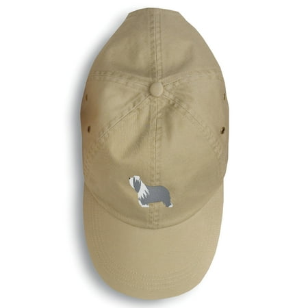 Collie Embroidered Fleece - Bearded Collie Embroidered Baseball Cap BB3417BU-156