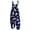 Blue, variant on ManxiVoo Comfortable Wide Leg Jumpsuit Women Boho Style Sleeveless Romper Lightweight Linen Overalls Casual Lounge Wear M Size White