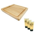 thumbnail image 1 of John Boos Block  Maple Wood 23.75" Square Cutting Board and Moisture Cream Set, 1 of 11