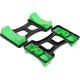 thumbnail image 1 of Almohadillas de soporte para mancuernas Soporte para mancuernas Estera Marco de almacenamiento Soporte de protección para el piso Equipo de ejercicios (1 par, verde) ShuxiuWang 8390613554536, 1 of 1