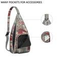 thumbnail image 3 of Trip Essentials Sling Backpack - Compact Lightweight Shoulder Bag for Vacation & City Exploration, Fashionable Anti-Theft Design, 3 of 4