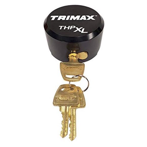 Trimax Verrous - Produits Wyers WYETHPXL-AL BK Rondelle de Hockey en Aluminium Massif Verrou de Manille Interne - Noir
