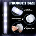 thumbnail image 5 of NOGIS Led Foam Glow Sticks, 15.7 Inches Bulk Glow Sticks, LED Light Sticks, Light-Up Sticks for Wedding, Raves, Carnival, Concert, Halloween, Birthday Party (White-24 Pcs), 5 of 7