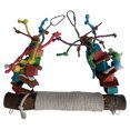 thumbnail image 3 of Bird Swing Perch for Birds Chewing Parrot Chew Bird Cage Hanging Training Accessories for Large Medium Birds, 3 of 7