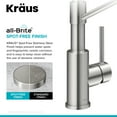 thumbnail image 6 of Kraus FS-1001-KFF-1610SFS Bolden 1.8 GPM Single Hole Pre-Rinse Pull Down Kitchen Faucet -, 6 of 7