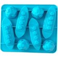 thumbnail image 2 of 2 bandejas de cubitos de hielo Titanic, en silicona flexible, para fiestas, bebidas frías, cócteles y chocolate; libres de BPA, duraderas y aptas para lavavajillas., 2 of 5