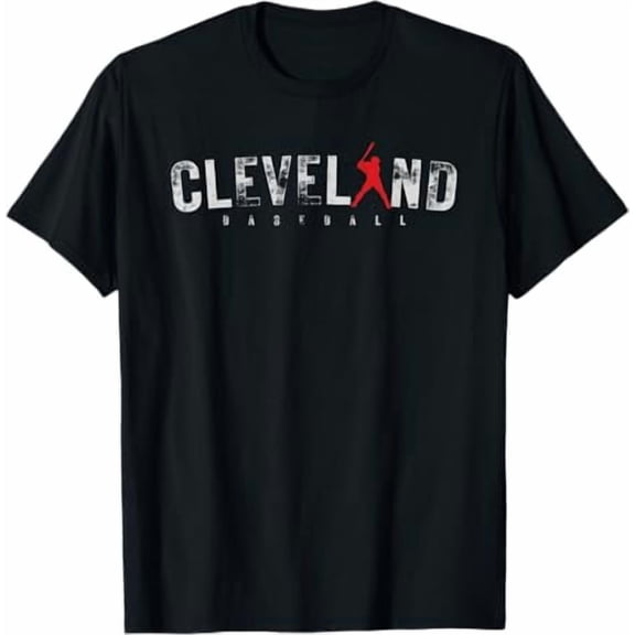 Cleveland city Baseball gift vintage BALLBASE T-Shirt