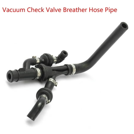 220mm Vacuum Check Valve Breather Hose Pipe Hose Pipe For Audi For A4 A6 Seat VW Passat