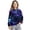 A4-Dark Blue, variant on Kids Galaxy Star Print Pullover Hoodie 3-14 Years Boys Girls Space Starry Sky Graphic Long Sleeve Hooded Sweatshirt Casual Outerwear