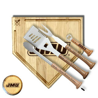 Jim Beam JB0156 Soft Grip Handle Grilling Tools Set (5-Piece)