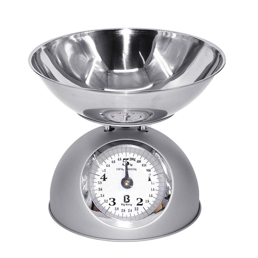 Mechanical Kitchen Scale Cooking Measuring Weigh Food Analog Removable Bowl Mechanical Kitchen Scale Cooking Measuring Weigh Food Analog Removable Bowl