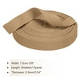 thumbnail image 2 of Uxcell Cotton Twill Tape 5/8 Inch 50Yards Cotton Ribbon Bias Binding Tape for Sewing Binding Gift Wrapping Craft Khaki 10 Yard, 2 of 6