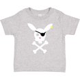 thumbnail image 3 of Inktastic Cute Easter Pirate Bunny with Eyepatch and Earring Boys or Girls Baby T-Shirt, 3 of 5
