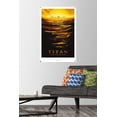 thumbnail image 2 of NASA - Titan Travel Poster Wall Poster with Pushpins, 22.375" x 34", 2 of 6
