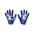 thumbnail image 2 of Guantes de fútbol Under Armour F8 para hombre, talla M, azul real, 2 of 2
