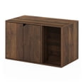 thumbnail image 3 of Furinno 20392CWN Peli Litter Box Enclosure, Columbia Walnut, 3 of 7