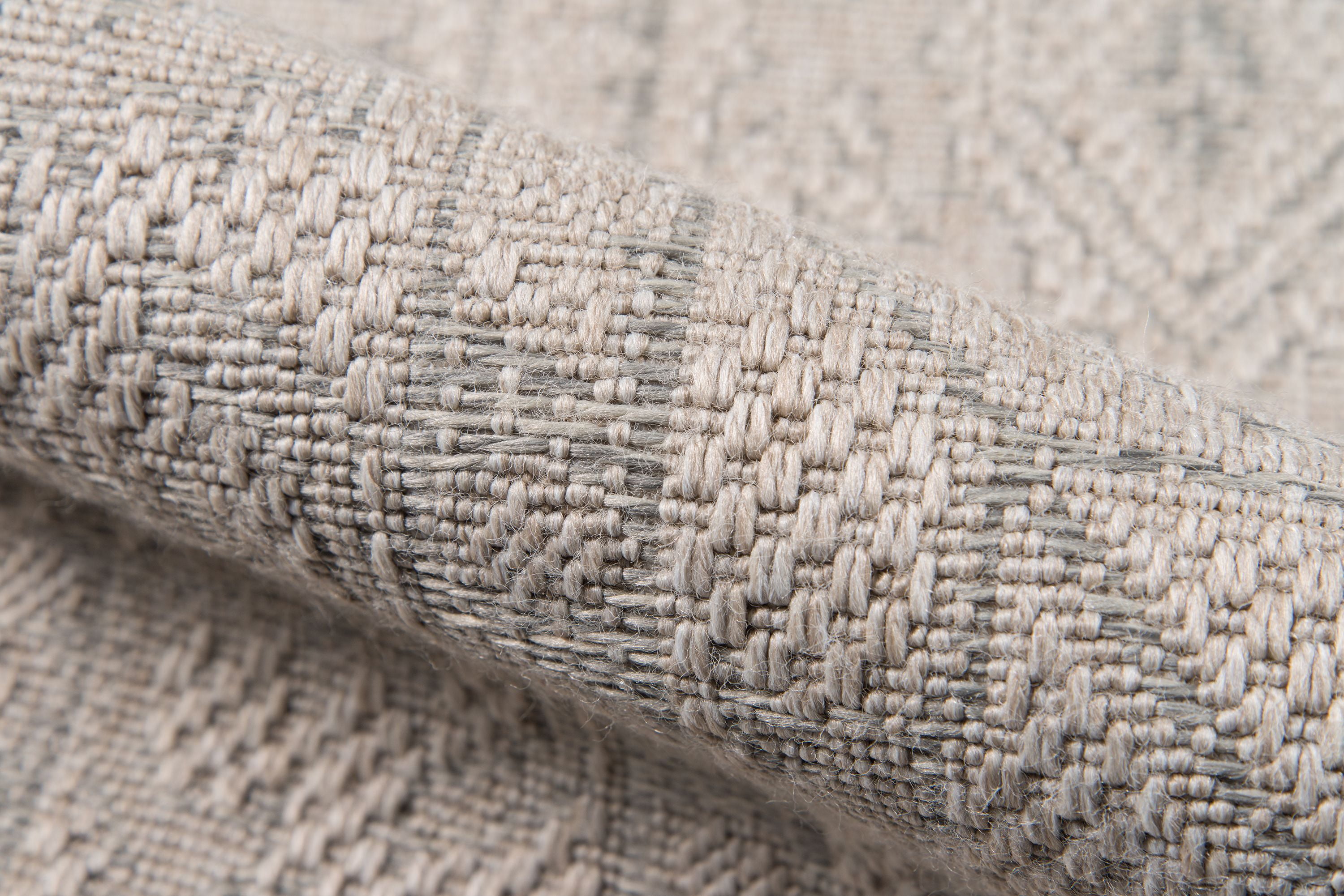 Erin Gates by Momeni Downeast Boothbay Polypropylene Machine Made Grey Indoor Outdoor Rug 2' X 3'