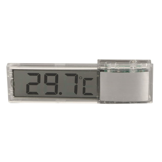 Termómetro de acuario 3D LCD Digital LED termómetro de pecera para accesorios de acuario