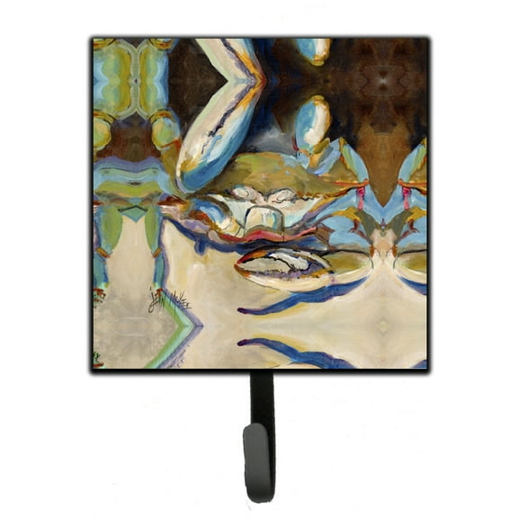 Carolines Treasures JMK1257SH4 Three Big Claw Crab Leash or Key Holder 7Hx4.25W multicolor