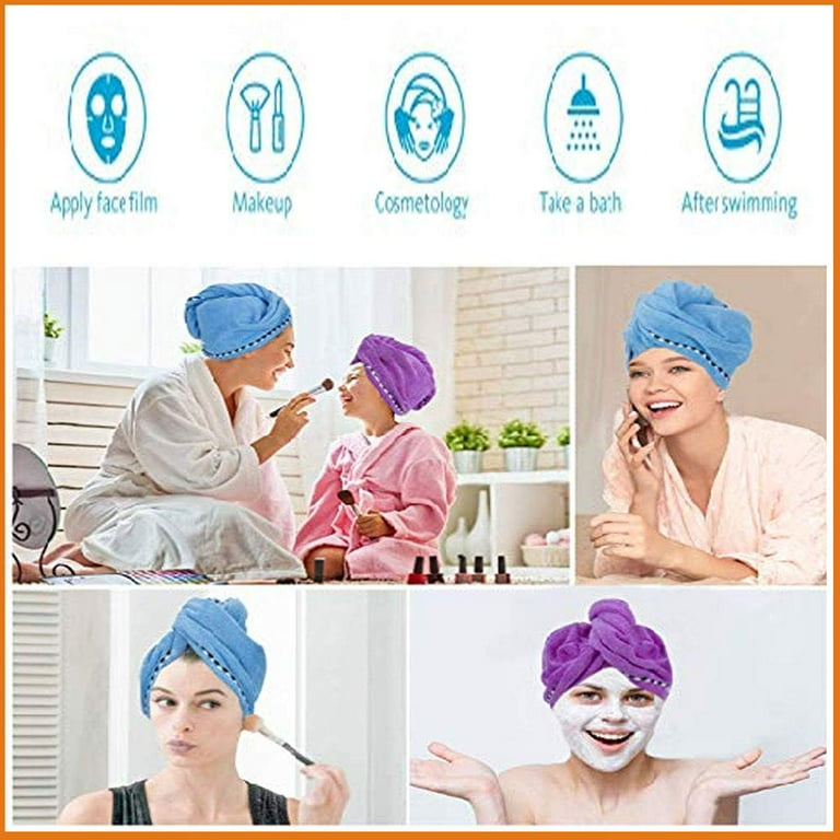 Spa Hair Towel Wrap