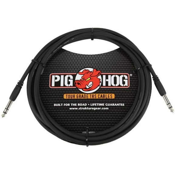10 ft. 0.25 in. TRS - 0.25 in. TRS Cable