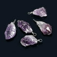 thumbnail image 5 of Lancharmed White Gold Plateds To My Daughter Necklace Natural Stone Purple Crystal Necklace Mother Gifts, 5 of 7