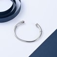 thumbnail image 5 of Memorial Stainless Steel Bangle with Red Birthstone Cremation Jewelry for Ashes Funeral Urns Bracelet, 5 of 7