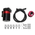thumbnail image 1 of Oil Catch Can, Dual Chamber Oil Baffled Reservoir  For Car Red, 1 of 8
