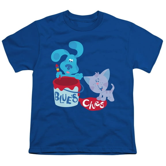 Blue's Clues (Classic) Paint It! Unisex Youth T Shirt