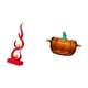 thumbnail image 5 of Figura De Llama De Resina Moderna Y Escultura De Calabaza De Cristal Para Dulces, Ideal Para Oficina, Patio, Estantería, Tarro De Galletas, Adorno De Regalo., 5 of 8