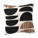 thumbnail image 3 of Funda de almohada con cierre de cremallera, decorativa, 45 x 45 cm, cuadrada C, 3 of 9