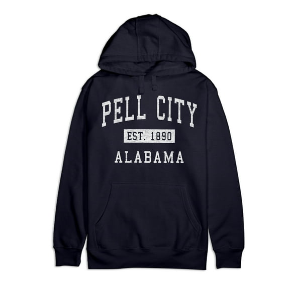 Pell City Alabama Classic Established Premium Cotton Hoodie