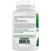 Best Naturals Vitamin B1 Thiamine Mononitrate 100 mg Tablets, Gluten-Free, Energy Support, 120 Count